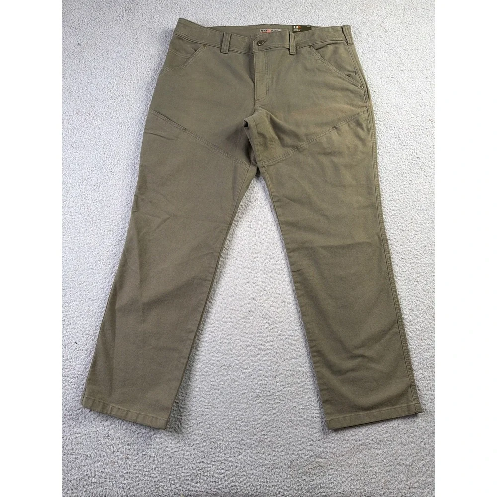 5.11 Tactical Apex Pants Mens 34x30 Ranger Green Flex-Tac Cargo 74434 Utility